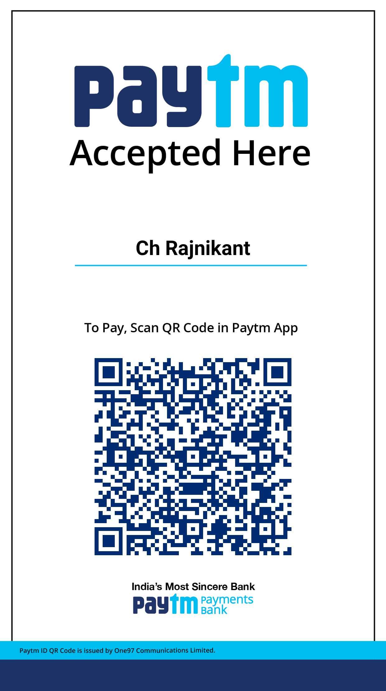 Paytm QR